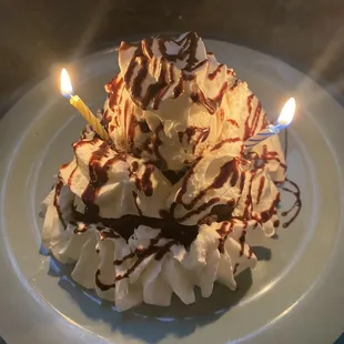 My &quot;almost Birthday&quot; Brownie Sundae