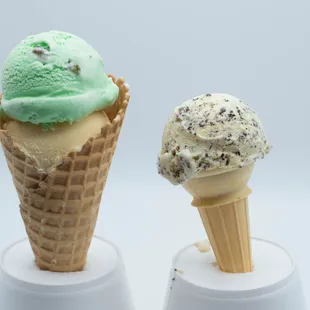 ice cream wafle
