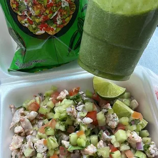 Tosticeviches &amp; Verde Verde juice -- seriously SO GOOD!