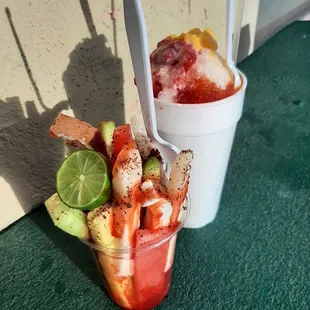 Pico De Gallo &amp; Obispo de fesa y mango.