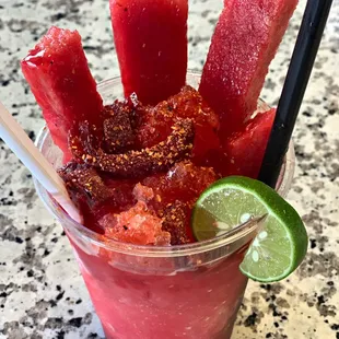 Raspado de Sandía (Watermelon )