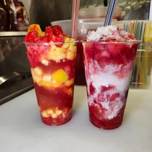 Mango von Chamoy  O Fresa con Lechera