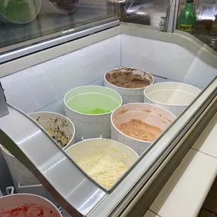 Ice cream variety.