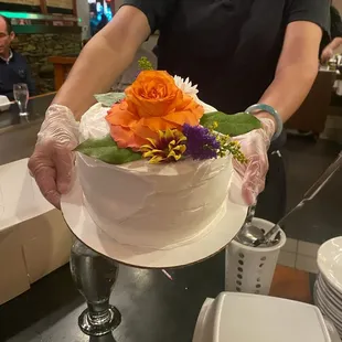 Every year I get my birthday cake at raspberries and cream and every year they do not disappoint I absolutely love it.