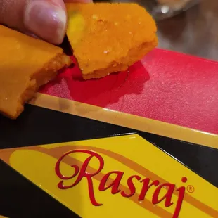 Hair inside the sweet