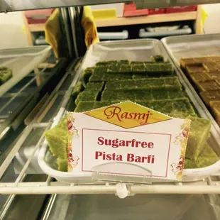 Sugar Free Pista Barfi