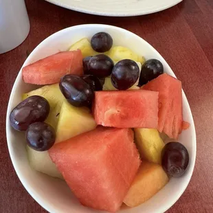 Fresh fruit so good!