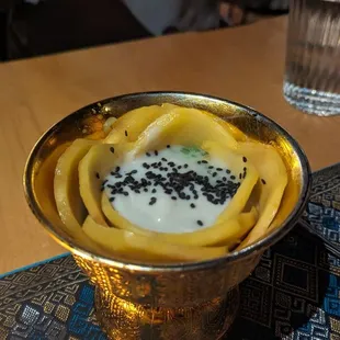 Mango with sticky rice