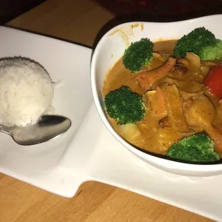 Jay Curry Vegetarian Entree