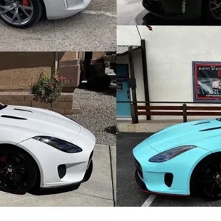 My sons Jaguar Before &amp; After.