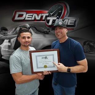 Certified trained technicians