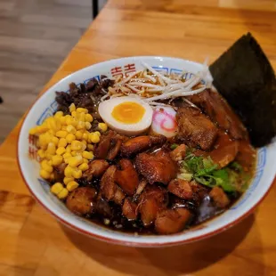 a bowl of ramen