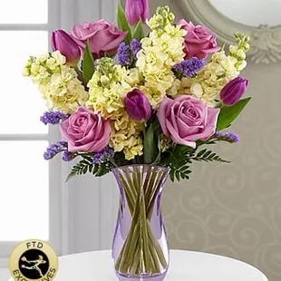 This is the sample photo of the flowers I was expecting...