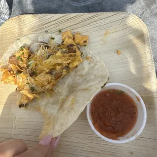 Breakfast taco