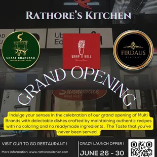 GRAND OPENING 26 JUNE !