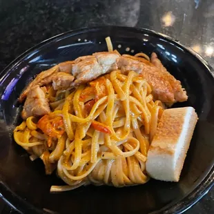 Cajun pasta with chicken