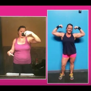 Amy&apos;s transformation in just 5 months