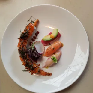 Omakase plate