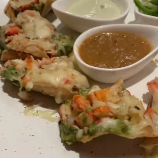 Lobster nachos