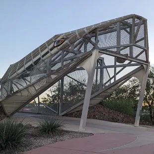 The mouth of the snake is super cool with his shiny metal fangs!