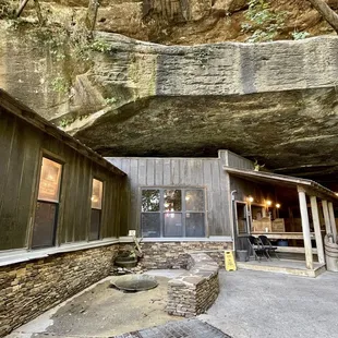 No water was falling today.