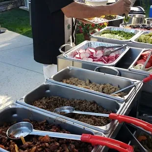 Taco Bar! Catering For family and business events! See our full catering menu at www.raulsmexicancatering.com