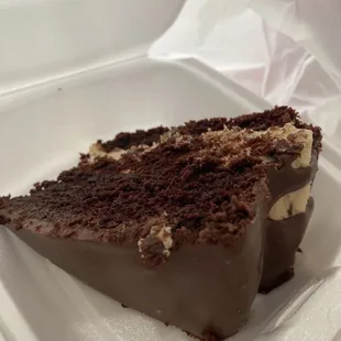 Chocolate chip cookie dough cake