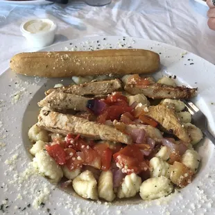 Thursday special Aglio Olio gnocchi