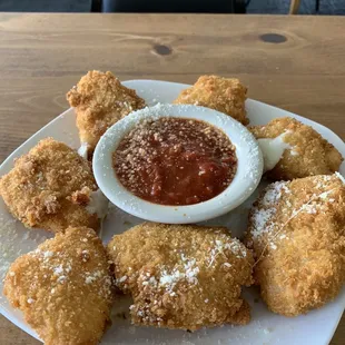 Fried cheese