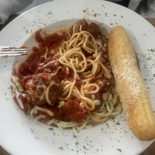 Spaghetti and Meatballs