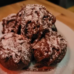 Fried dough with Nutella