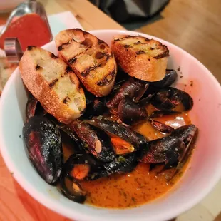 Mussels Fra Diavlo