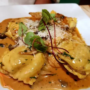 Short rib ravioli