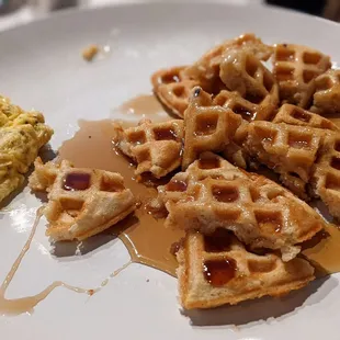 Waffle with one Egg