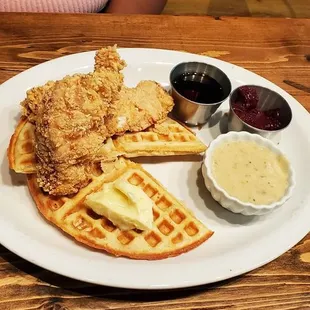Chicken &amp; Waffles
