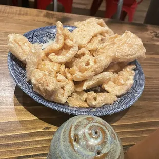 Pork Rinds for the table