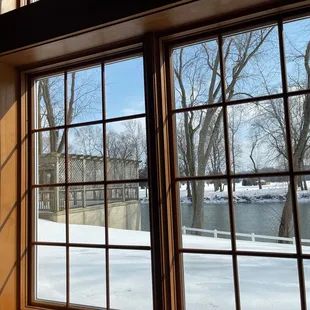 Outside view in winter