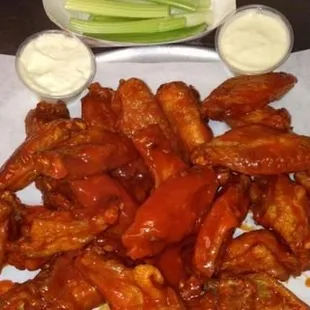 these wing i got from them ravens pizza liberty rd