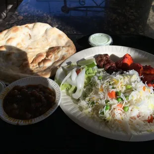 The Ravi Special. Large enough to feed two, however I somehow managed to eat this entire meal