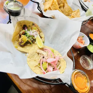 Octo Taco &amp; Caribbean Jerk Tacos