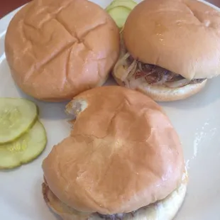 Sliders. $1.49 each.