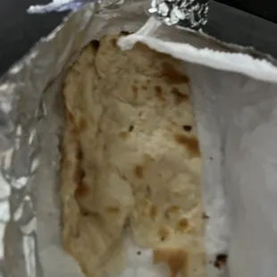 Plain Naan came w 2 pieces