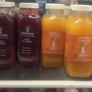 A photo of three of my juices