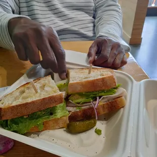 Turkey sound is delicious! The Raw Earth smoothie was bomb too!