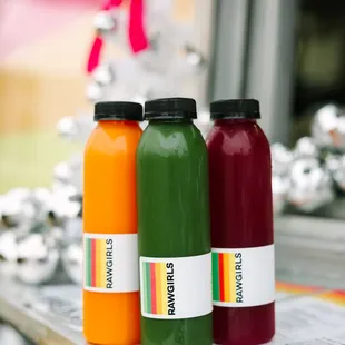 Fresh cold pressed juice