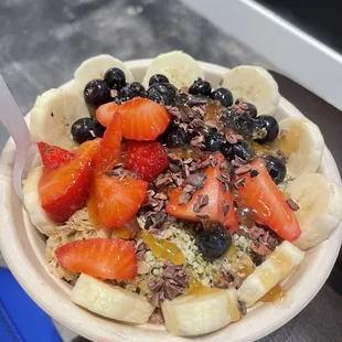 The Berry Hemp açai bowl