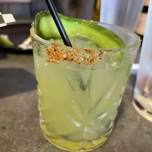 Cucumber margarita