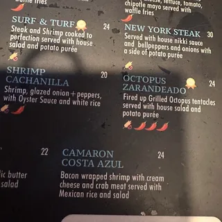 Camaron Costa Azul Plate