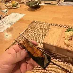 food, sushi and sashimi