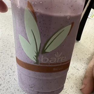 Purple power smoothy